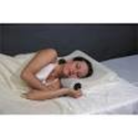 Feather Pillow with Foam Cervical Support