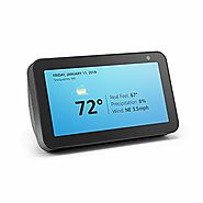 Introducing Echo Show 5 - Compact smart display with Alexa - Charcoal
