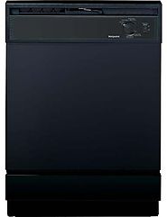 Hotpoint HDA2100HBB Built-In 24-Inch Dishwasher, Black, 5 Cycles / 2 Options