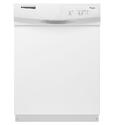 Whirlpool WDF310PAAW 24" White Full Console Dishwasher - Energy Star