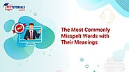 PTE-A Webinar: The Most Commonly Misspelt Words & Their Meanings