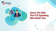Webinar: PTE Speaking Mini Mock Test for High Score