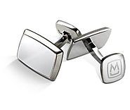 Step Up Your Style with Modern Sterling Silver Chain Cufflinks
