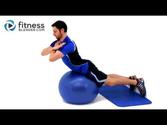 Total Body Physio Ball Workout - PhysioBall Exercises