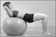 Exercising with a Fitness Ball