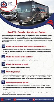 Road Trip Canada – Ontario and Quebec