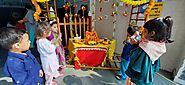 Celebrated Diwali Festival at Best Preschool in Ghaziabad