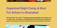 Best Preschool in Ghaziabad {The Shri Ram Wonder Years School} by Shri Ram Wonder Years School - Infogram
