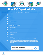 Hire SEO Expert in India - by AResourcepool webdevelopment [Infographic]