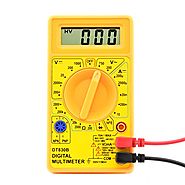Neiko 40508 830B Digital Multimeter | AC/DC Voltage, DC Current, Resistance, Diodes, Transistor hFE Tester | Max Read...