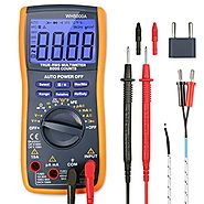 Astroai Digital Multimeter, Trms 6000 Counts Multimeters With Manual And Auto Ranging; Measures Voltage, Current, Res...