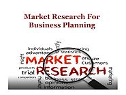 Market Research For Business Planning