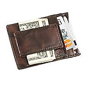Mens Leather Flipout ID Wallet
