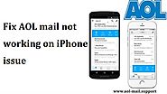 Fix AOL mail not working on iPhone issue