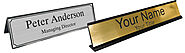 Engraved Name Plates Desk - Badgestore