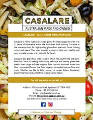 Casalare - Gluten Free Food Suppliers