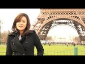 Natalie Tran in Paris with Lonely Planet