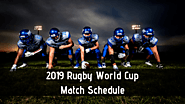 Match Schedule - 2019 Rugby World Cup - RWC 2019 Live Stream