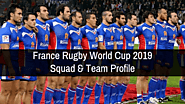 France Rugby World Cup 2019 Squad & Team Profile - RWC 2019 Live Stream