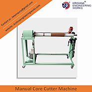 Manual Paper Core Cutting Machine Manufacturer & suppliers