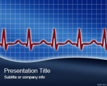 Heart Rythm PowerPoint Template | Free Powerpoint Templates