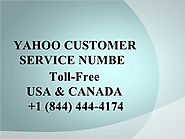 yahoo customer service number