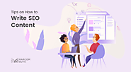 Tips on How to Write SEO Content - MarCom Guys