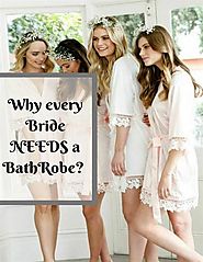 Why Every Bride NEEDS a Bathrobe