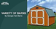 Are you looking for storage in your extra space? Get a variety of barns at 'Georgia Yard Barns'