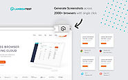 LambdaTest Screenshots – Cross Browser Testing Extension