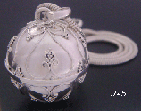 Harmony Ball Pendant - Harmony Necklace, Sterling Silver, Hearts Design Harmony Ball