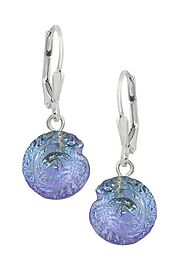 Shop Sterling Silver Nautilus Earrings Online | Leightworks – LeightWorks