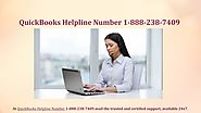 At QuickBooks Helpline Number 1-888-238-7409 avail the trusted and certified support, available 24x7 by kayla.roger98...