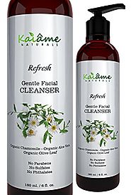Kaiame Naturals Gentle Facial Cleanser for Women and Men | 6 oz | All Natural and Organic | For All Skin Types | Anti...