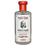 Thayers Alcohol-free Rose Petal Witch Hazel with Aloe Vera, 12 oz