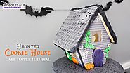 Haunted House Cookie Topper Tutorial