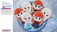 Frozen Elsa and Anna Decorated Cookie Tutorial
