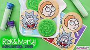 Rick and Morty Decorated Sugar Cookie Tutorial
