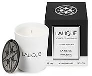 Lalique The Snow Adelie Land - Antarctica Scented Candle | Stylish Home Accents At Grayson Living