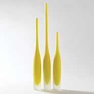 Global Views Spire Bottle Citron- Small | Stylish Home Accents At Grayson Living