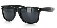 80's Style Vintage Wayfarer Style Sunglasses Black Edition