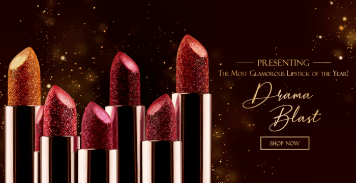 colorbar drama blast lipstick shades