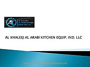Kitchen Equipment Manufacturers in UAE