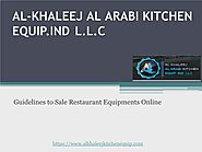 Guidelines to Sale Restaurant Equipments Online | You must h… | Flickr