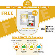 Vegan CBD Gummies Samples for FREE by CBD•TRU