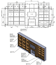 Furniture & Fixtures: 2D CAD Drafting, 3D Modeling & Shop Drawings
