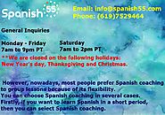 What is Spanish coaching? How is it different from group lessons?