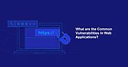 11 Common Web Application Security Vulnerabilities