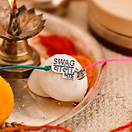 Buy Swag Wala Bhai Silver Rakhi- Sterling Silver Rakhi Online India – Talisman