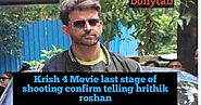 Bolly Tab - Bollywood News, Upcoming Movies, Actors Biography: Hrithik Roshan confirms Krrish 4: We are in the final ...